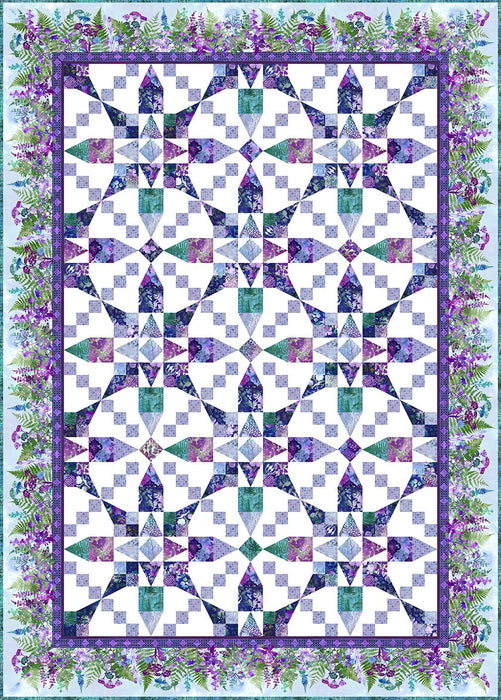 Haven - Per Yard - by In The Beginning Fabrics -Shadows, Digital Print - Purple - 2HVN 3