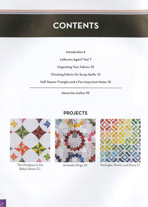 Rainbow Quilts - By Judy Gauthier - Book/Patterns - 12 strip or scrap quilt patterns! Use your stash or leftover strips! - RebsFabStash