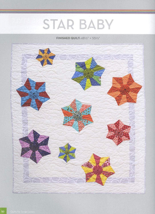 Rainbow Quilts - By Judy Gauthier - Book/Patterns - 12 strip or scrap quilt patterns! Use your stash or leftover strips! - RebsFabStash