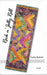 Rock n' Jelly Roll - Table Runner Quilt Pattern - Tiger Lily Press - Finished size 16" x 40" - Jelly roll friendly - RebsFabStash