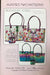 Rockport totes - Aunties Two Patterns - 3 sizes! - Pattern using fabrics from Hoffman CA Mystic Meadows and Woven Lights - RebsFabStash