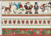 Santa is Coming to Town - PANEL #3 Small 2.5" Blocks - 24" x 44" Panel - Dan Morris for Quilting Treasures - Panel 3 SMALL BLOCKS - RebsFabStash