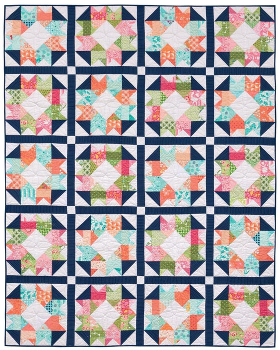 Scraps made simple - Moda All Stars - Book/Patterns - by The Patchwork Place - 15 Sensationally Scrappy Quilts from precuts! - RebsFabStash