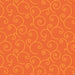 Scroll - Per Yard- Kimberbell Basics - Maywood Studio - MAS 8243-OO Orange on Orange - RebsFabStash