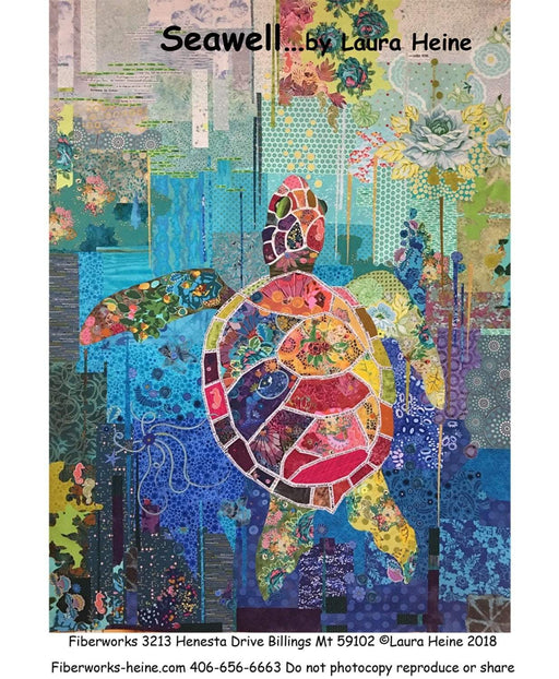 Seawell Collage from Fiberworks Inc. - Quilt Pattern by Laura Heine - RebsFabStash