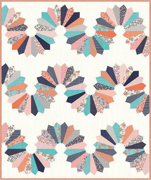 Serpentine - Prairie Grass Patterns by April Rosenthal - Block Quilt Pattern - RebsFabStash