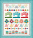 SEW BY ROW - PATTERN Design by Lori Holt of Bee in my Bonnet - Finished size 74" x 85" Uses her Shabby Fabrics! - RebsFabStash