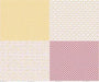 Sew Cherry 2 - per yard - Riley Blake - by Lori Holt - Pink geometric flower or pink leaves on white - blender - RebsFabStash
