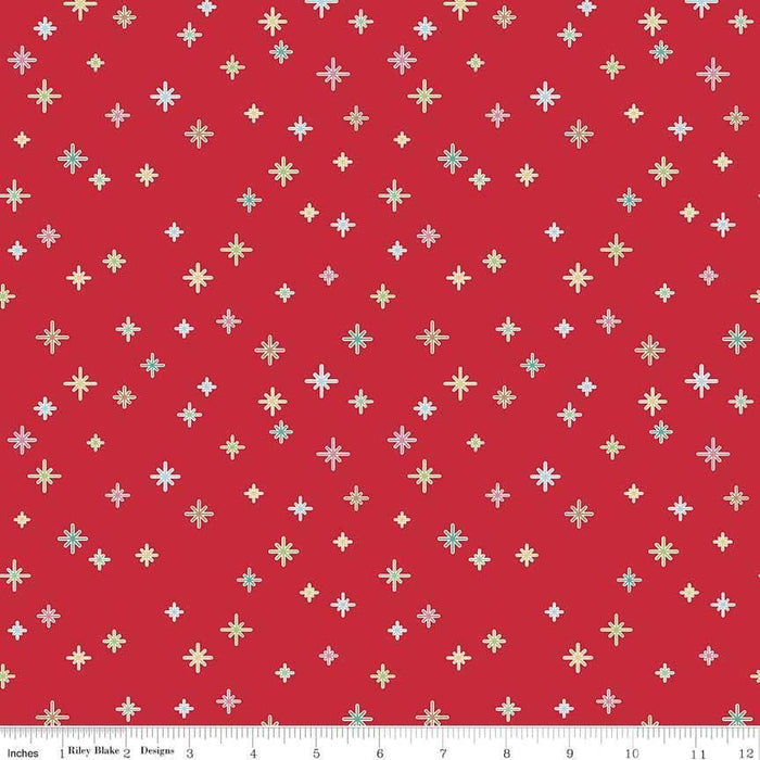 SHIPPING NOW! - Cozy Christmas Fat Quarter Bundle (35) 18" x 22" pieces - Lori Holt - Riley Blake - Christmas fabric - RebsFabStash