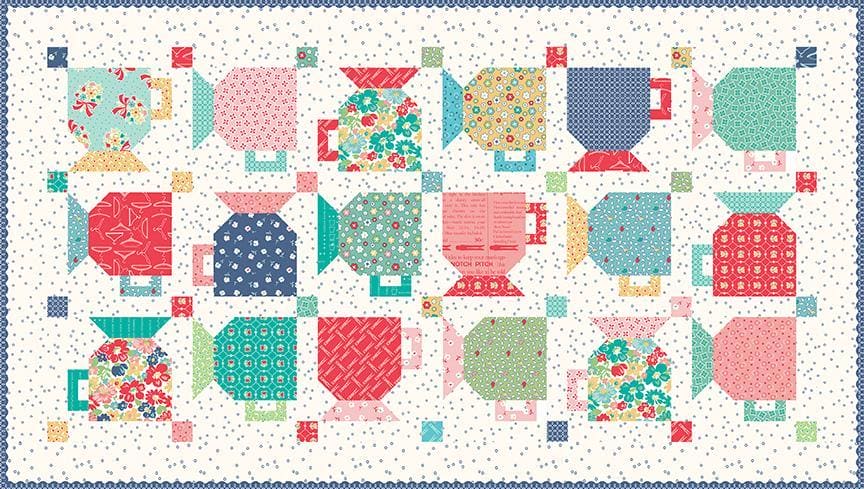 SHIPPING NOW!! Lori Holt Vintage Housewife Sew Along SEW SIMPLE SHAPES - TEMPLATES - Riley Blake - RebsFabStash