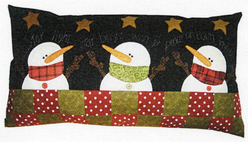 Snow Wish "Winter" Pillow - January - Pillow Pattern - The Sugar Pine Company - home decor, pillow, pattern - RebsFabStash