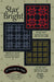 Star Bright- Primitive wool applique pattern - Wall Hanging - Bonnie Sullivan - Flannel or Wool - All Through the Night, applique - RebsFabStash