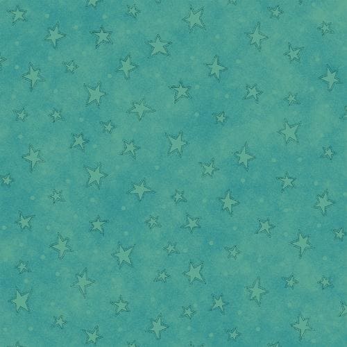 Starry Basics - per yard - By Leanne Anderson for Henry Glass - Scattered Stars - BLUE - 8294-17 - RebsFabStash
