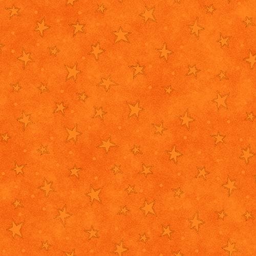 Starry Basics - per yard - By Leanne Anderson for Henry Glass - Scattered Stars - BROWN - 8294-38 - RebsFabStash