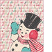 Sweet Christmas - per PANEL - by Urban Chiks - MODA - Quilting/Sewing Vintage Fabric - Digital Snowman Panel 31150 P - RebsFabStash