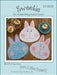Sweetie - Bunny Rabbit Hot Pad or pot holder MINI Pattern - by Susie Shore Designs - Mini Pattern #ST 1809 - RebsFabStash
