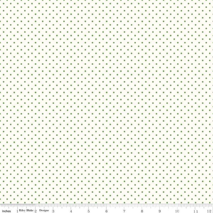 Swiss Dot - per yard - Riley Blake - Le Creme Swiss Dot Cream - basics - tonals, blenders - C600-01 CREAM - RebsFabStash