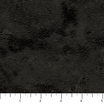 Toscana - Charcoal - per yard - by Northcott - Textured Gray on Black - RebsFabStash