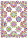 Unusual Gardens II One Fabric Kaleidoscope -Quilt PATTERN - Uses Unusual Gardens II Fabric by Jason Yenter - In The Beginning - Border Stripe - RebsFabStash