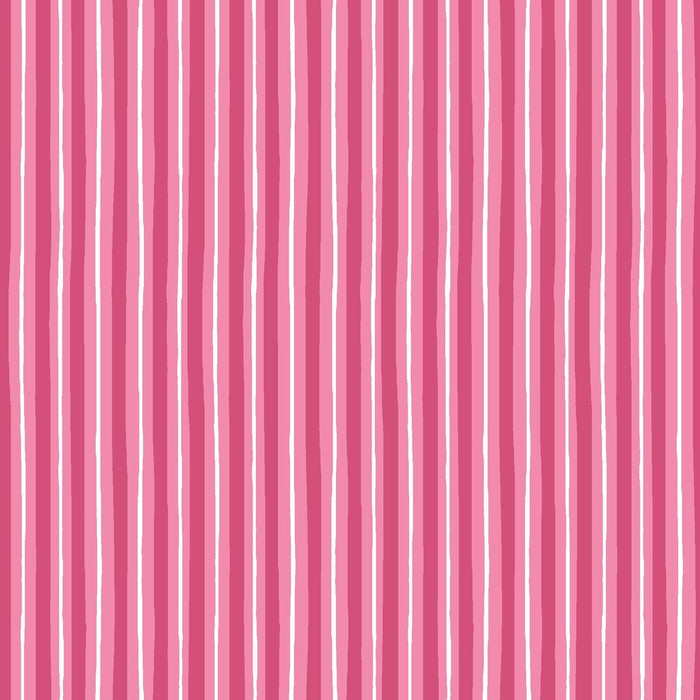 Wavy Stripe - Per Yard- Kimberbell Basics - Maywood Studio - MAS 8255-K - Black & White Wavy Stripe on Gray - RebsFabStash