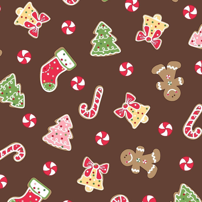 We Whisk You a Merry Christmas PER YARD -Kim Christopherson-Kimberbell Designs- Maywood Buffalo Plaid Black and Red - RebsFabStash