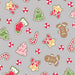 We Whisk You a Merry Christmas PER YARD -Kim Christopherson-Kimberbell Designs- Maywood - Multi color pin dot on Green - RebsFabStash