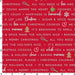 We Whisk You a Merry Christmas PER YARD -Kim Christopherson-Kimberbell Designs- Maywood Words on Black Holiday Baking Phrases - RebsFabStash