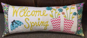 Welcome Spring Bench Pillow - Pattern - So Cute! - by Kimberbell - C - RebsFabStash