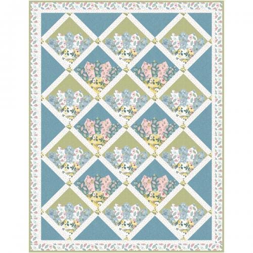 Wildflowers Quilt Kit - uses Meadow Whispers by Bex Morley for Windham Fabrics - designed by Natalie Crabtree - RebsFabStash