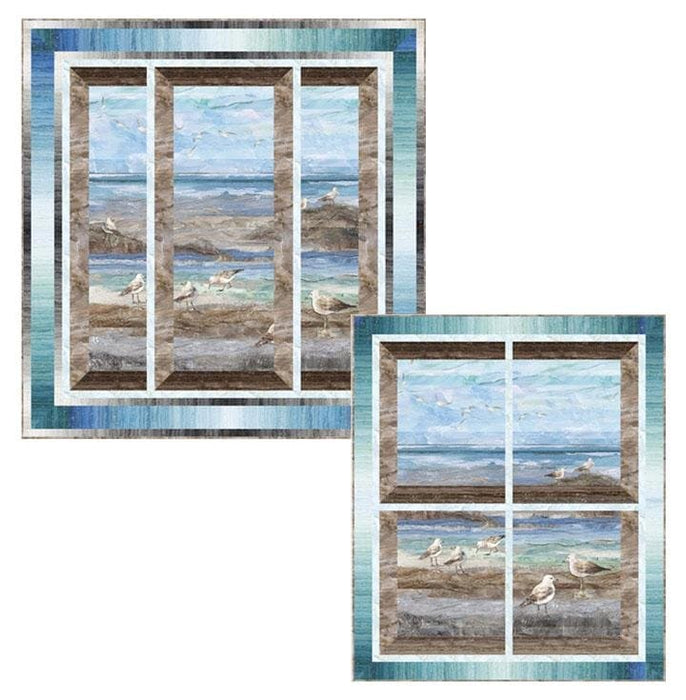 Windswept View - PATTERN - Patchworks Studio - Daphne Greig - Uses Swept Away by Northcott - Large or Small Quilt - RebsFabStash