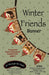 Winter Friends Banner - Preprinted embroidery applique pattern - Bonnie Sullivan-Flannel or Wool-All Through the Night -Primitive, applique - RebsFabStash