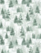 Woodland Friends -per yard - Michael Davis for Wilmington Prints - Trees Gray Grey - RebsFabStash