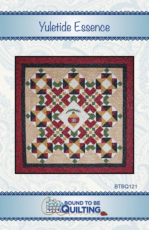 Yuletide Essence Quilt Pattern - Pearl Essence fabrics by Maywood - Bound To Be Quilting - Pat Syta & Mimi Hollenbaugh - RebsFabStash