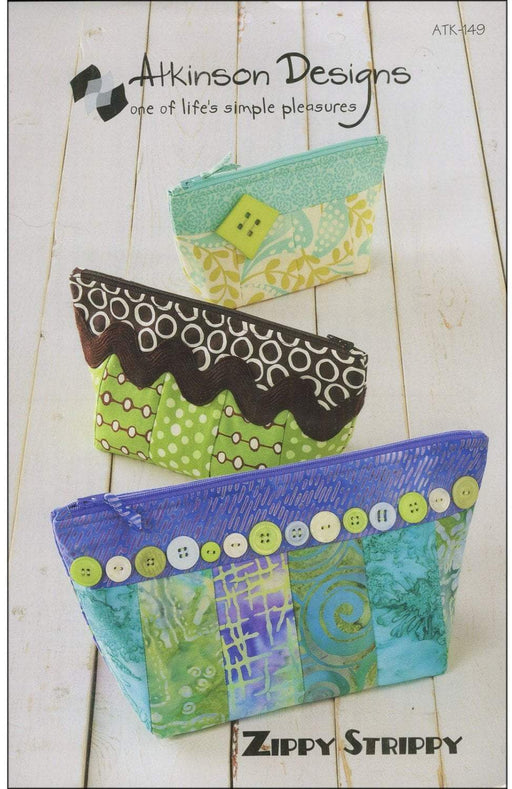 Zippy Strippy Bags - Atkinson Designs - RebsFabStash